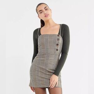 Urban Outfitters Danielle Plaid Mini Dress